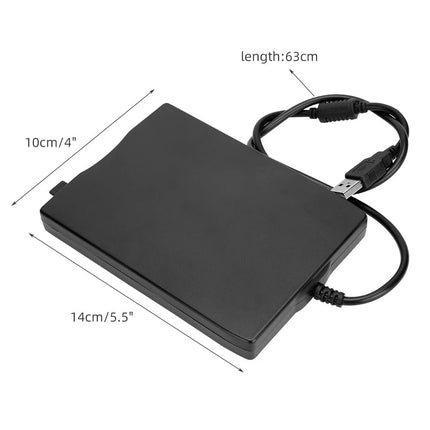 USB Floppy Disk Drive External Floppy Disk Reader FDD 3.5inch 1.44MB For Laptop