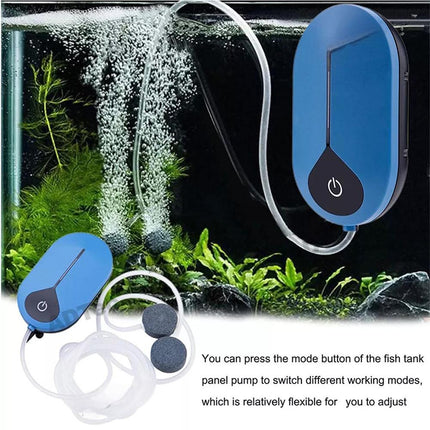 Auto Day/Night Solar Powered Oxygenator Air Pump Oxygen Aerator Fish Pond Pool