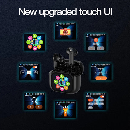 Translator Earbuds 144 Languages Real Time AI Translation Earphones Touch Screen