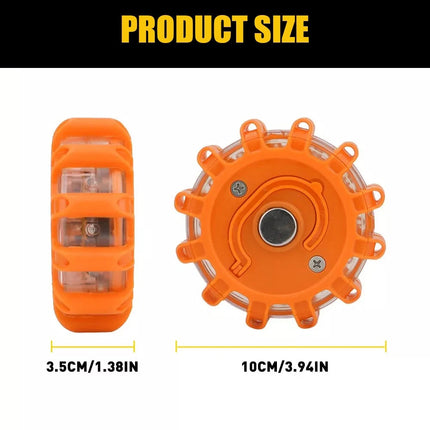 Car LED Road Emergency Flares Flashing Warning Light Safety Beacon Strobe Lamp