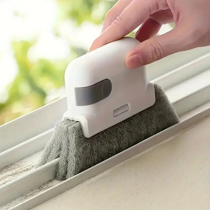 Window Door Track Cleaning Brush Gap Groove Sliding Tools Dust Cleaner Kitchen