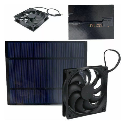 12V Solar Powered Fan Weatherproof Fan,Solar Panel Fan,Ventilator Exhaust Fan