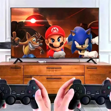 40000+ 4K HDMI Pre-Loaded Retro Game Stick Console 2X Wireless Controller Video