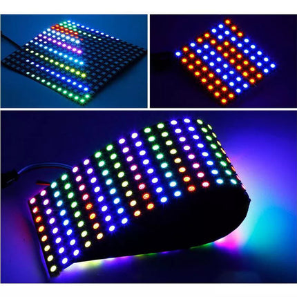 DC5V WS2812B Flexible LED Panel Matrix Display Screen Addressable Light