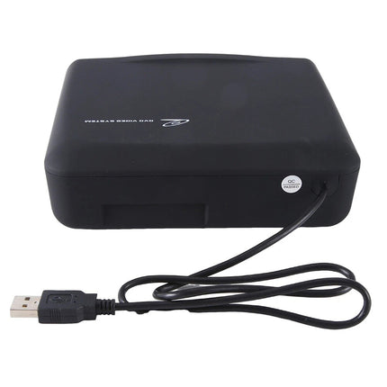 Portable Black External USB 2.0 Interface Car Radio CD/DVD Dish Box Player Cable