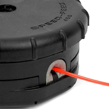 2PCS Speed Feed Head Large 450 Model 4.5" Fast Load Trimmer Line Bump Head