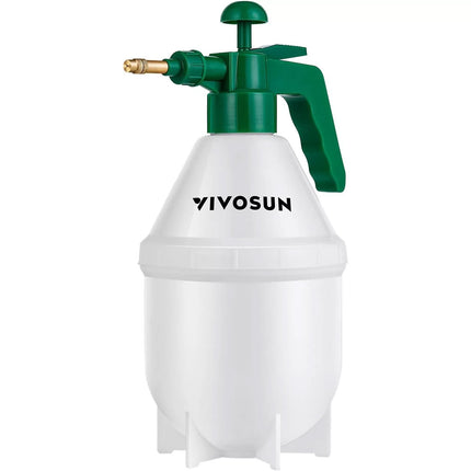 0.8L Handheld Garden Pump Sprayer, Lawn Pressure Water Spray Bottle