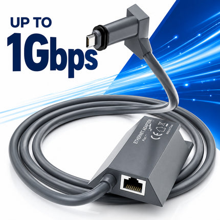 Starlink V2 Ethernet Adapter RJ45 Gigabit Network Adapter 1Gbps Wired LAN Cable