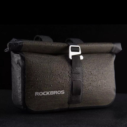 Waterproof Bike Bicycle Handlebar Bag 5L Cycling Front Frame Tube Bag