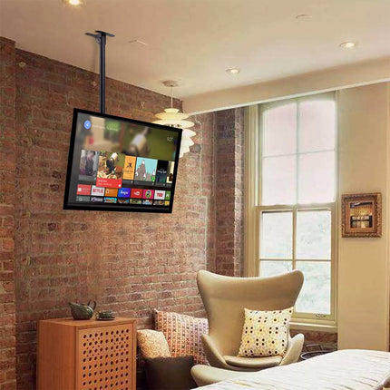 Ceiling Roof TV Mount Wall Bracket Tilt 25" 27" 32" 37" 47" 55" 60" 65" LCD LED