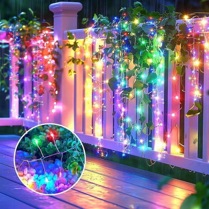 IP44 Waterproof 30m/50m String Lights Outdoor Indoor Yard Christmas Light Fairy