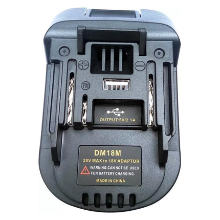 Power Adapter Converter For Dewalt 18V Li-ion Battery to Makita 18V Tool