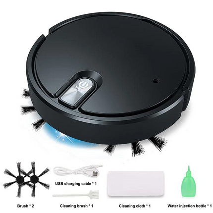 Smart Robot Vacuum Cleaner Automatic Sweeper Floor Carpet Clean Rechargeable