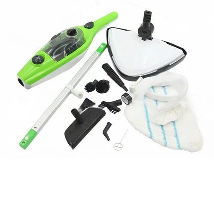 10-IN-1 Handheld Steam Mop Cleaner Carpet Floor Cleaning Steamer 1300W 400ml