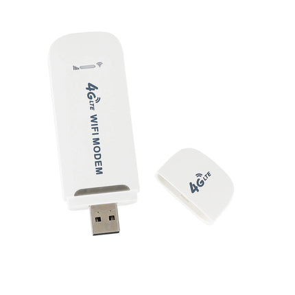 4G LTE Wireless Router WiFi Mobile Broadband Modem USB Dongle Unlocked White