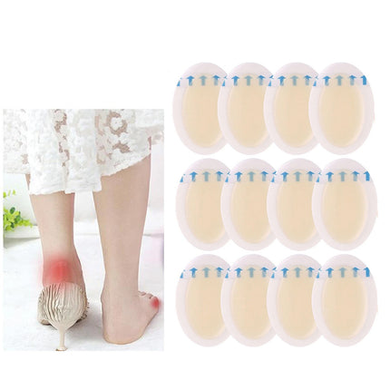 60PCS Hydrocolloid Blister Bandages Waterproof Blister Pads for Heel Feet