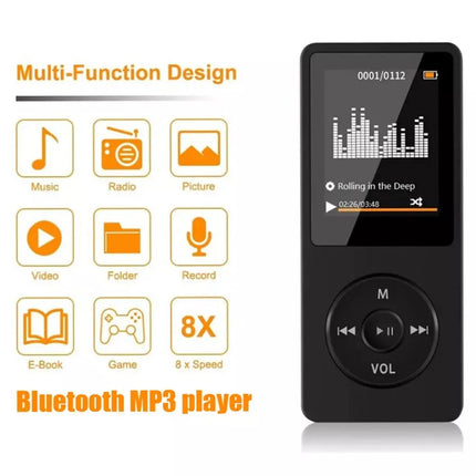 MP3 Player with Bluetooth 5.0 Portable Digital Lossless Music MP3 MP4 Player