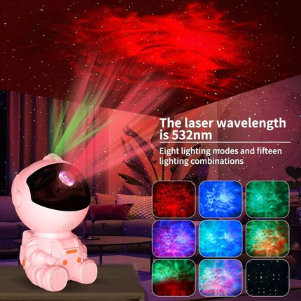 Astronaut Star projector Galaxy night Light with Timer and remote control