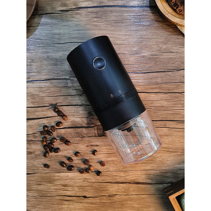 Electric Coffee Grinder Grinding Mill Bean Nut Spice Herb Blender Machine USB Black