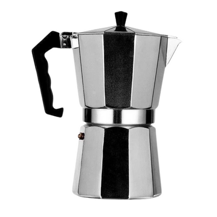 600ML Coffee Maker Moka Percolator Stove Top Espresso Latte Aluminium Pot