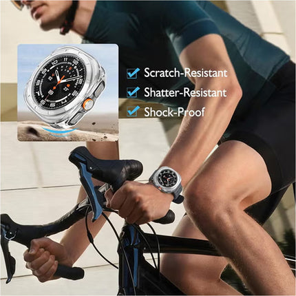For Samsung Galaxy Watch Ultra 47mm Case Screen Protector Face Cover Smart Clear