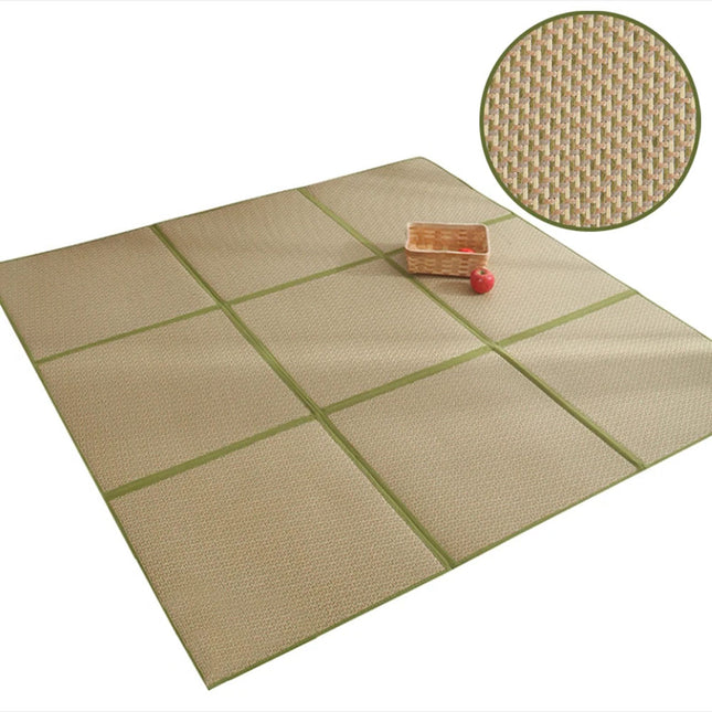 180*180cm Tatami Mat Japanese Mattress Natural Rush Grass Floor Large Area Rug