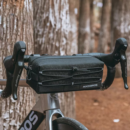 Bicycle Handlebar Bag 2L Bike Frame Bag Shoulder Strap Cycling Bag