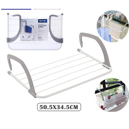 Hanging Clothes Airer Drying Rack Laundry Hanger Dryer Portable Over Door