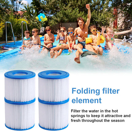 6x For Fit Bestway 58323 Type VI Cartridge Filter Swimming Pool Pump Lay-Z-Spa
