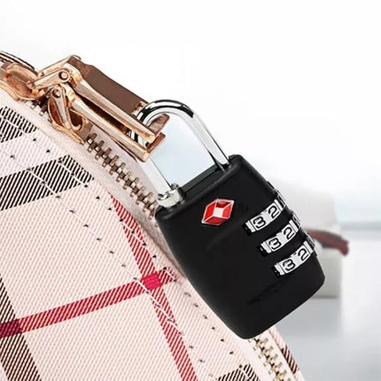 4 Pcs Combination Lock PadLock Locker Locks Security Suitcase Luggage Bag