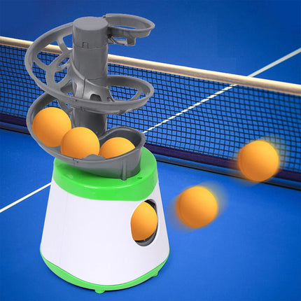 Portable Table Tennis Ball Machine Launcher Auto Ping Pong Robot Equip For Gift
