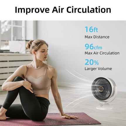 10-inch Fan 2000mAh 90D Adjustable Wireless Light Outdoor Camping Desktop Wall