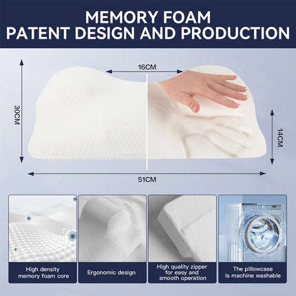 Beauty Pillow Anti-aging Memory Foam Pillow Anti-wrinkle Neck Sleeping Massage