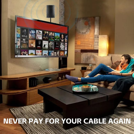 1080P Digital TV Antenna 5600 Miles Range Signal Booster Amplifier HDTV Indoor
