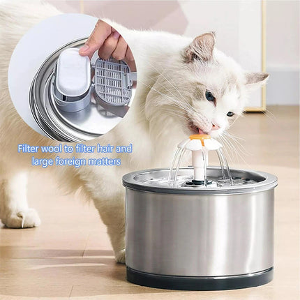 8X Cat Water Fountain Filters For 3.2L Pet Water Dispenser Filter Replacement