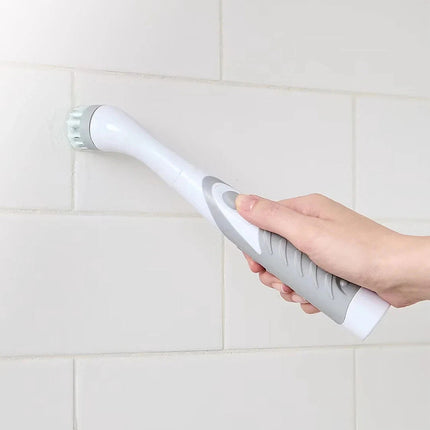 Super Sonic Scrubber Cleaning Electric Brush Home Bathroom Kitchen Tool