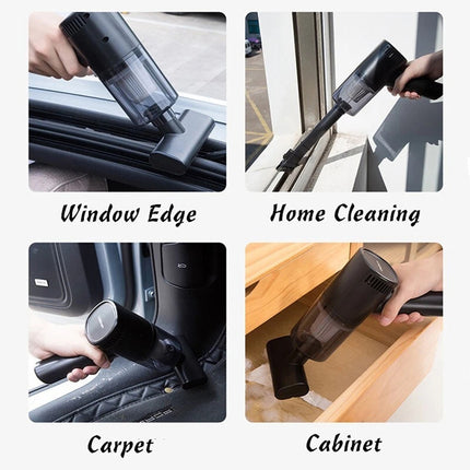 9000Pa Cordless Car Handheld Vacuum Cleaner Rechareable Dust Clean 120W 45000RPM