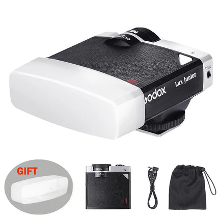 Retro Camera Flash Speedlite Diffuser for Canon Nikon Sony