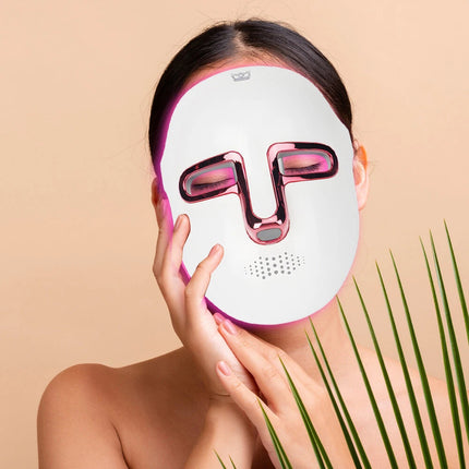 Rechargeable Facial LED Mask 7 Colours LED Photon Therapy Beauty Mask Skin