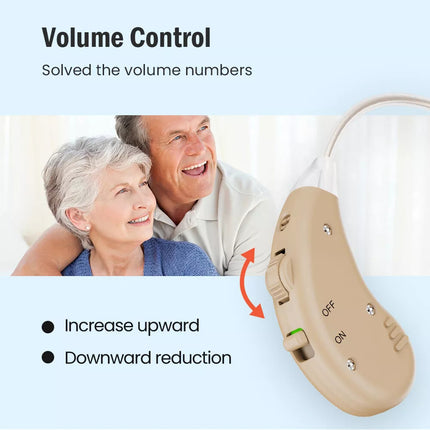 Rechargeable Hearing Aids BTE Ear Aids Hearing Amplifier