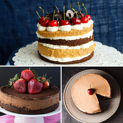 12 Inch Cake Mold Round Reusable DIY Cakes Pastry Mould Baking Tin Pan