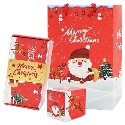 10 Bounces Christmas Surprise Gift Box Explosion for Money-Folding Pop-Up Explosion Gift Box Red