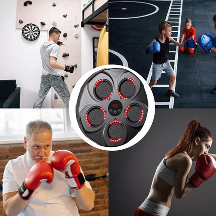 Smart Punching Boxing Pad Electronic Music Machine Home Training Wall Target