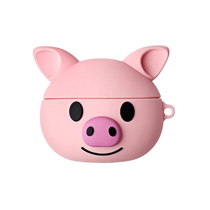 Shockproof Cartoon Silicone Case Cover For Airpods Pro Pinky Pig