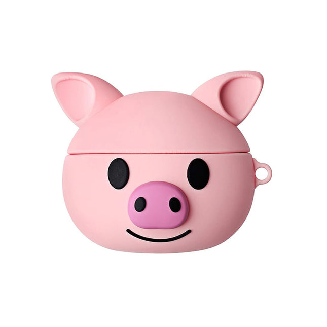 Shockproof Cartoon Silicone Case Cover For Airpods Pro Pinky Pig