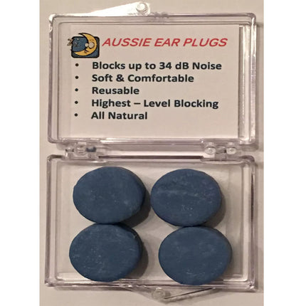 Ear Plugs Custom Moulded (2 PAIRS) Sleep Noise Block Cpap Free Ttracking