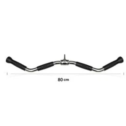 Revolving Curl Pull Down Bar Gym Cable Attachment Tricep Rope Press Handle