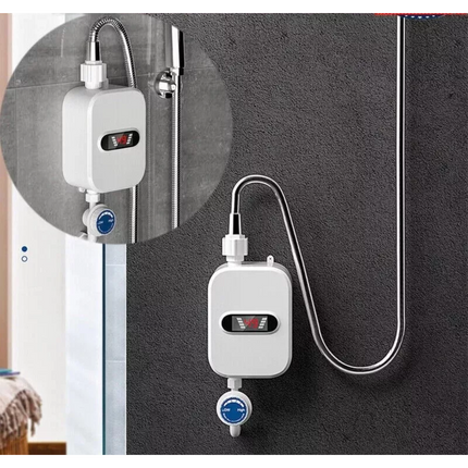 Mini Electric Instant Tankless Hot Water Heater Under Sink Shower Water System