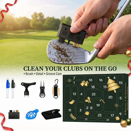 24 Day Golf Advent Calendar with Golf Accessories Christmas Gift for Golfers