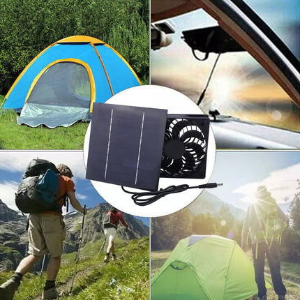 12V Solar Powered Fan Weatherproof Fan,Solar Panel Fan,Ventilator Exhaust Fan
